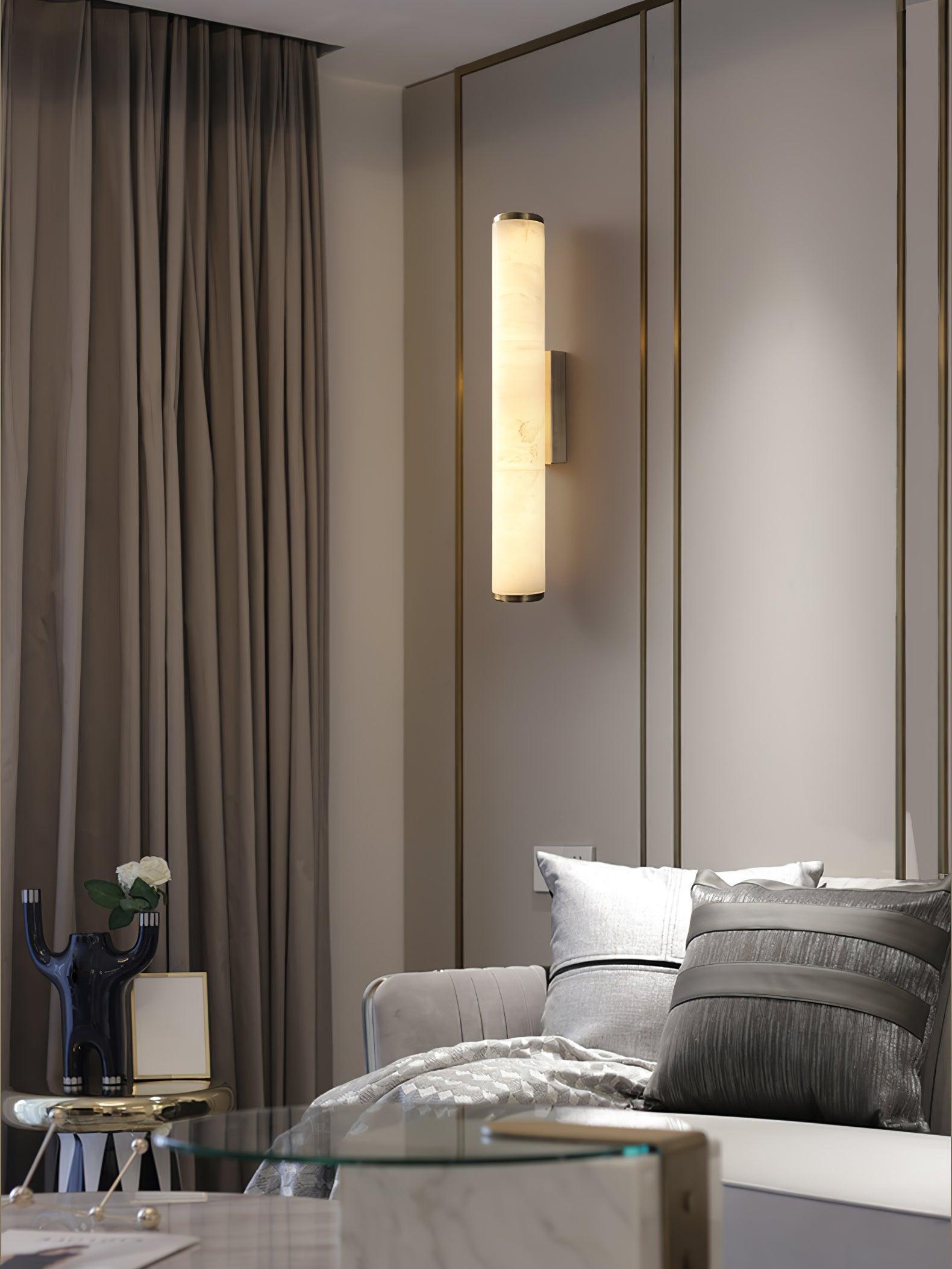 Callisto Modern Wall Lamp - Sleek LED Sconce Light for Bedroom, Living Room & Hallway - Energy Efficient Indoor Lighting Fixture (Black)