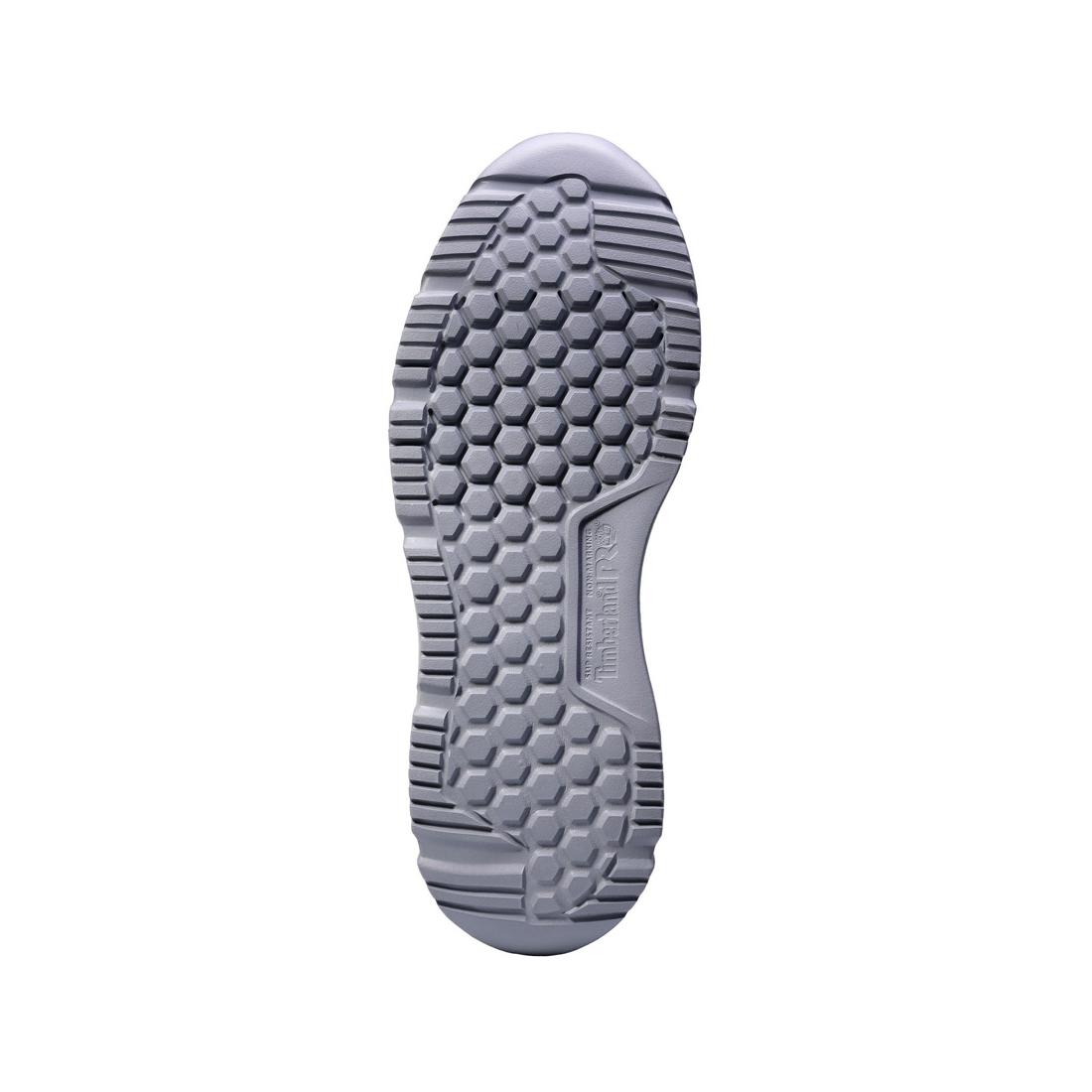 Setra Composite Toe Work Shoes for Men - Black & Grey Safety Boots with Slip Resistance | Ideal for Construction, Warehouse & Industrial Work