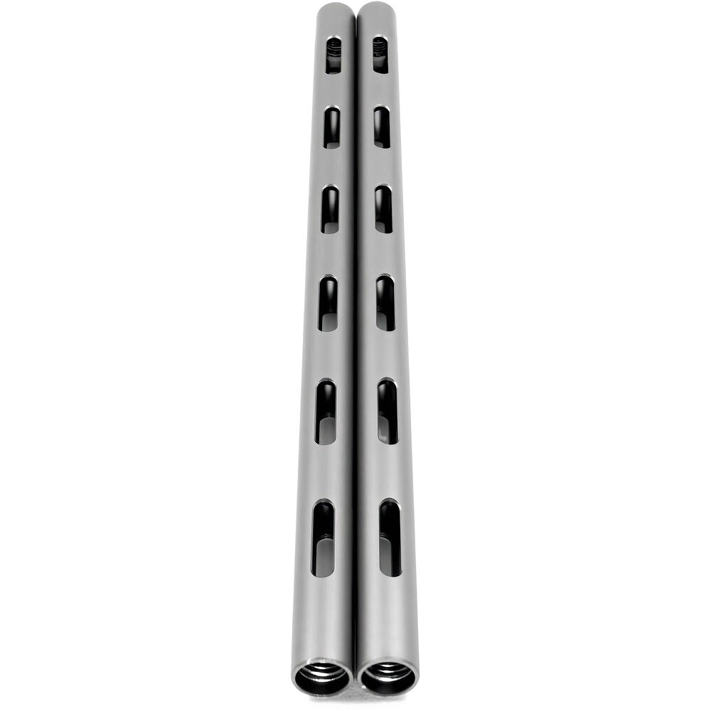 Kondor Blue 12'' PPSH 15MM Threaded Rod - Space Gray (2 Pack) | Camera Rig Stabilizer for DSLR & Mirrorless Filmmaking