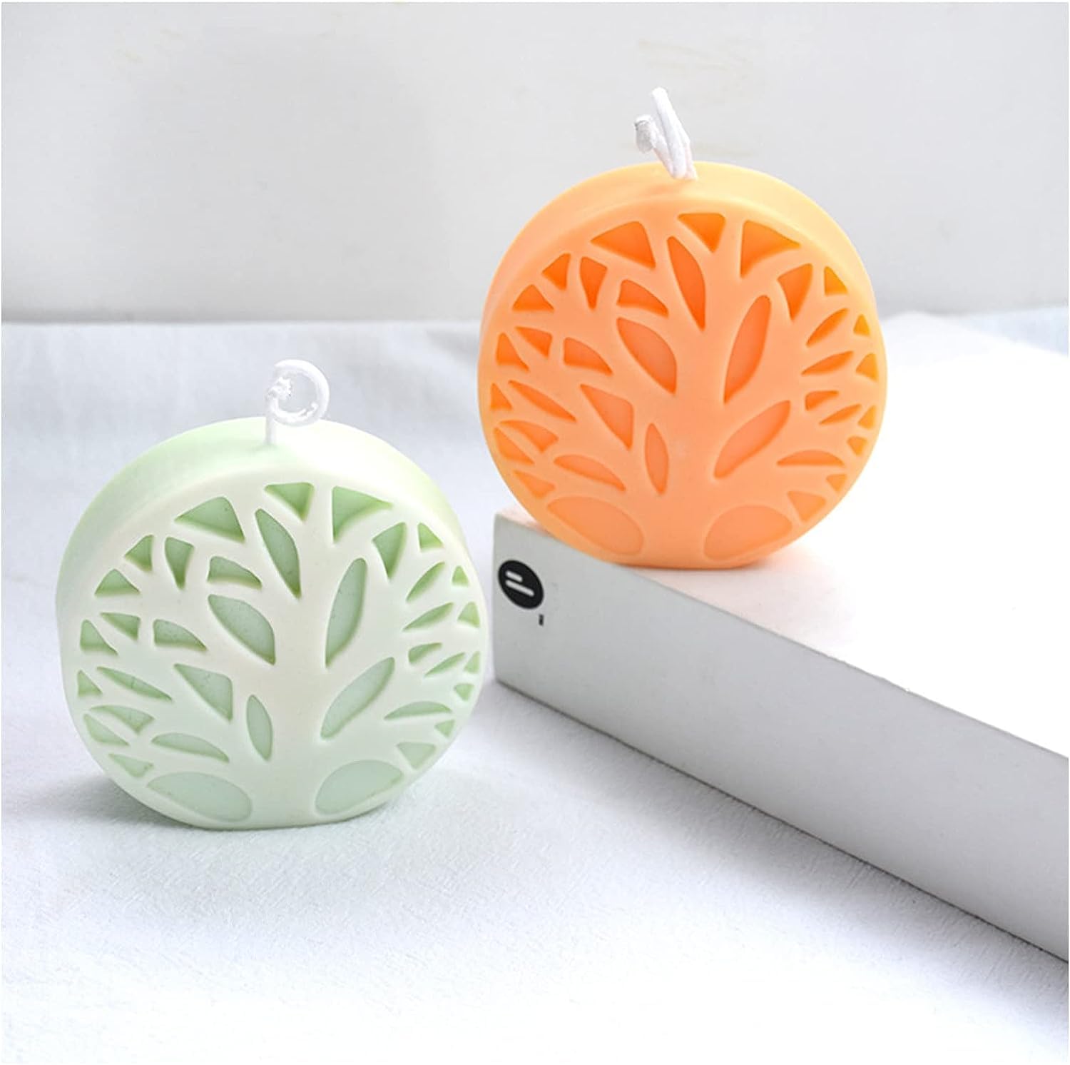 Tree of Life Candle Silicone Molds - 3D DIY Candle Making Kit for Aromatherapy, Handmade Soap & Wax Melts - Resin Soap Mold for Home Decor, Gifts & Crafting - Perfect for Relaxation, Spa & Meditation Spaces