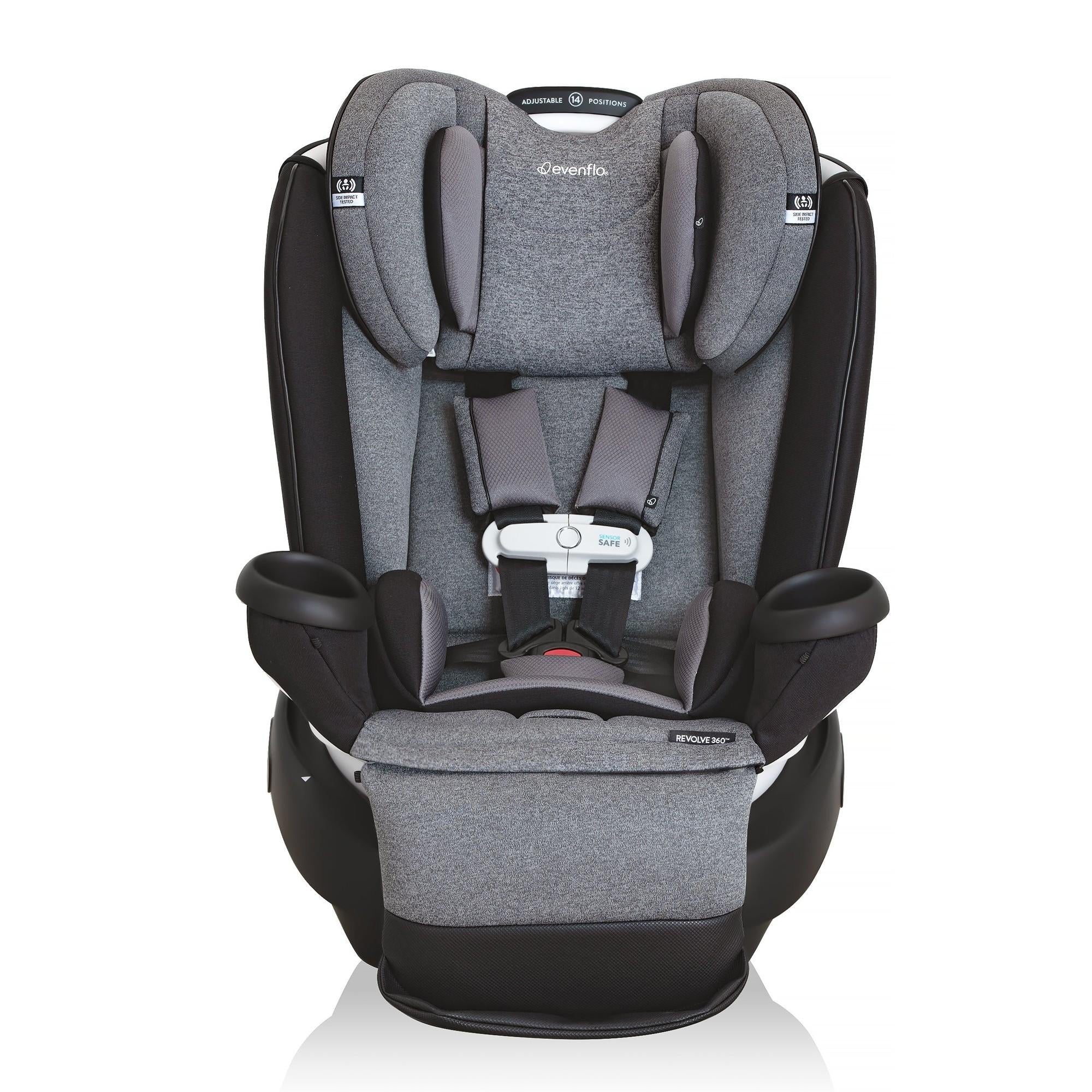 Evenflo Gold Revolve360 Extend Rotational Convertible Car Seat - Safe & Comfortable 360° Swivel Infant to Toddler Car Seat for Easy In & Out | Perfect for Family Travel, School Runs & Road Trips