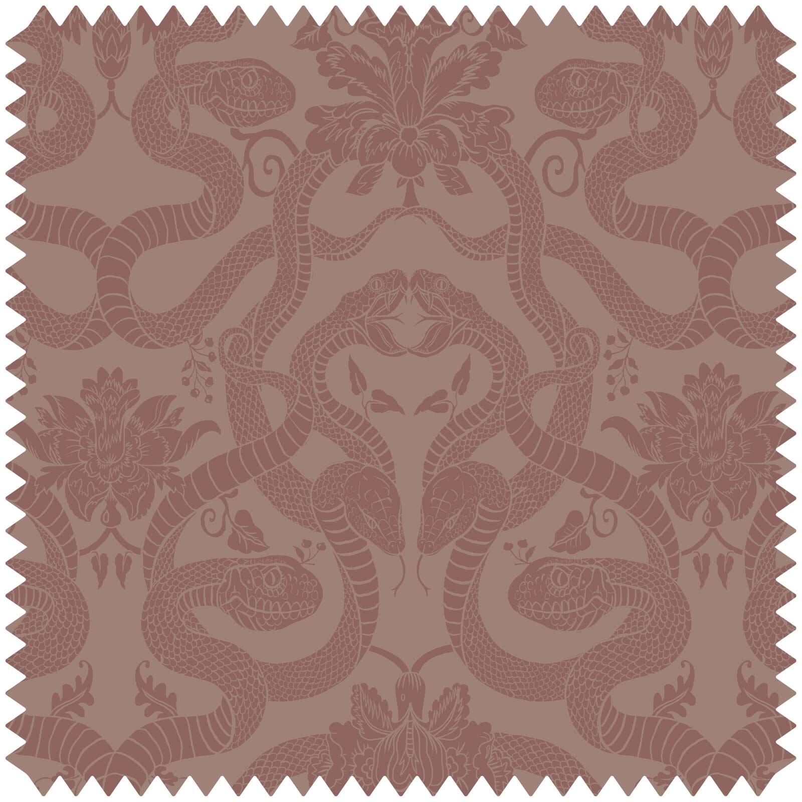 ANACONDA Velvet Fabric Sample - Dusky Pink Color for Upholstery, Drapery & Home Decor Projects