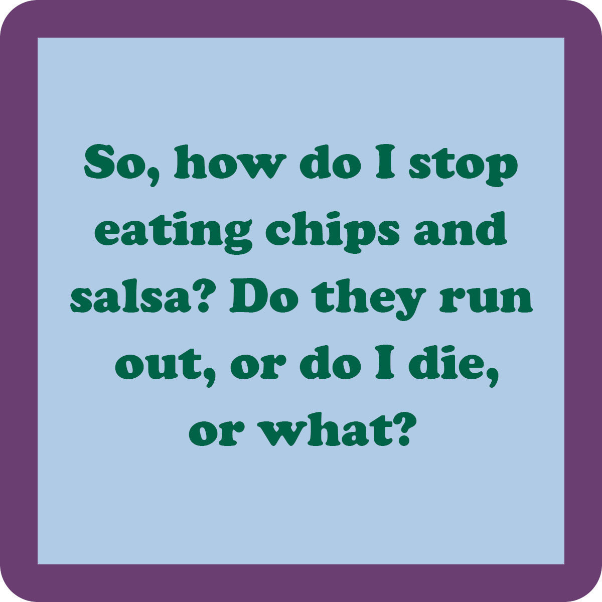 Premium Chips and Salsa Coaster Set - Non-Slip Ceramic Tile Coasters for Mexican Food & Snacks - Perfect for Parties, Game Nights & Kitchen Decor