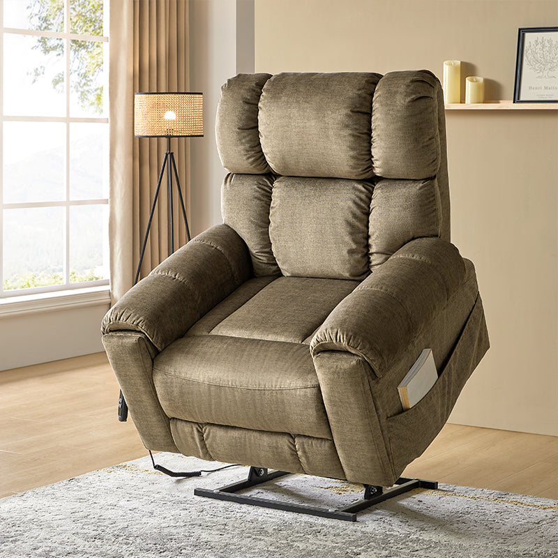 Harold Thera Massage Premium Infinite Position Lift Chair - Electric Recliner for Pain Relief & Relaxation - Perfect for Living Room, Bedroom & Home Theater Comfort
