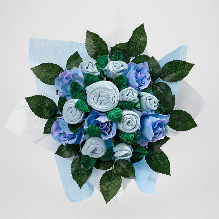 Adorable Baby Boy Clothes Bouquet Outfit Set - Newborn Photoshoot & Gift Idea - LBG1001