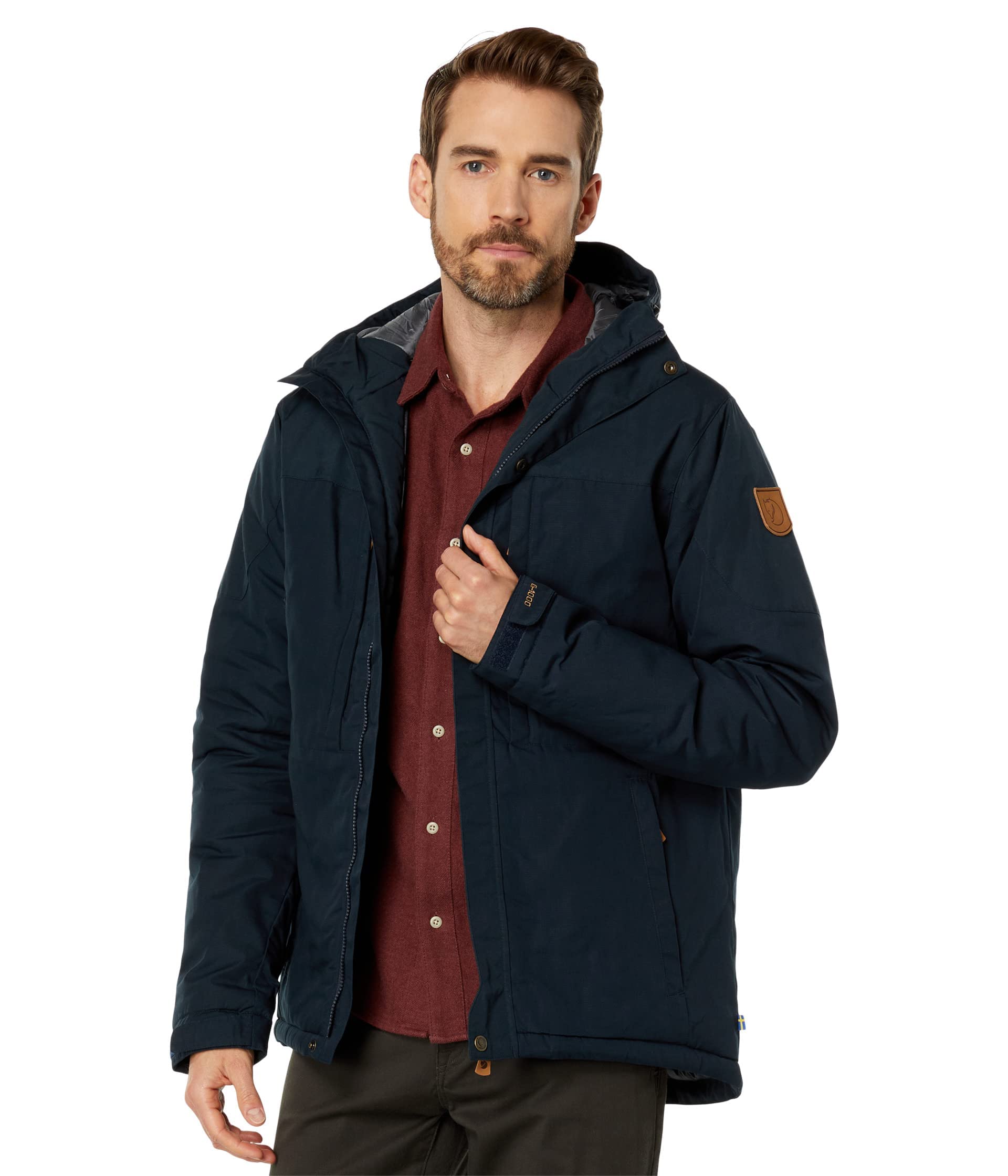 Fjallraven Men's Skogsö Padded Jacket - Lightweight Water-Resistant Outdoor Sport Coat for Hiking, Camping & Urban Wear | Size M