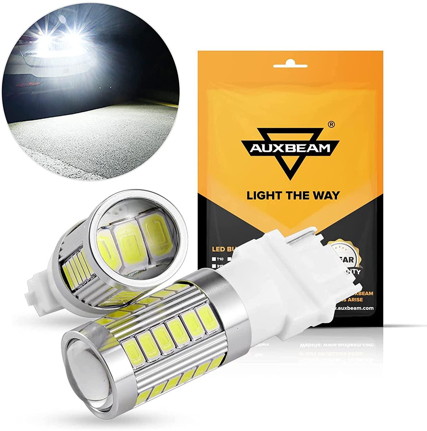 33pcs LED 3020SMD Cool White/Amber/Red 8000LM High Brightness LED Lights for Car Brake/Reverse/Parking/Tail/Turn Signal - Perfect for Vehicle Lighting Upgrades & DIY Auto Projects