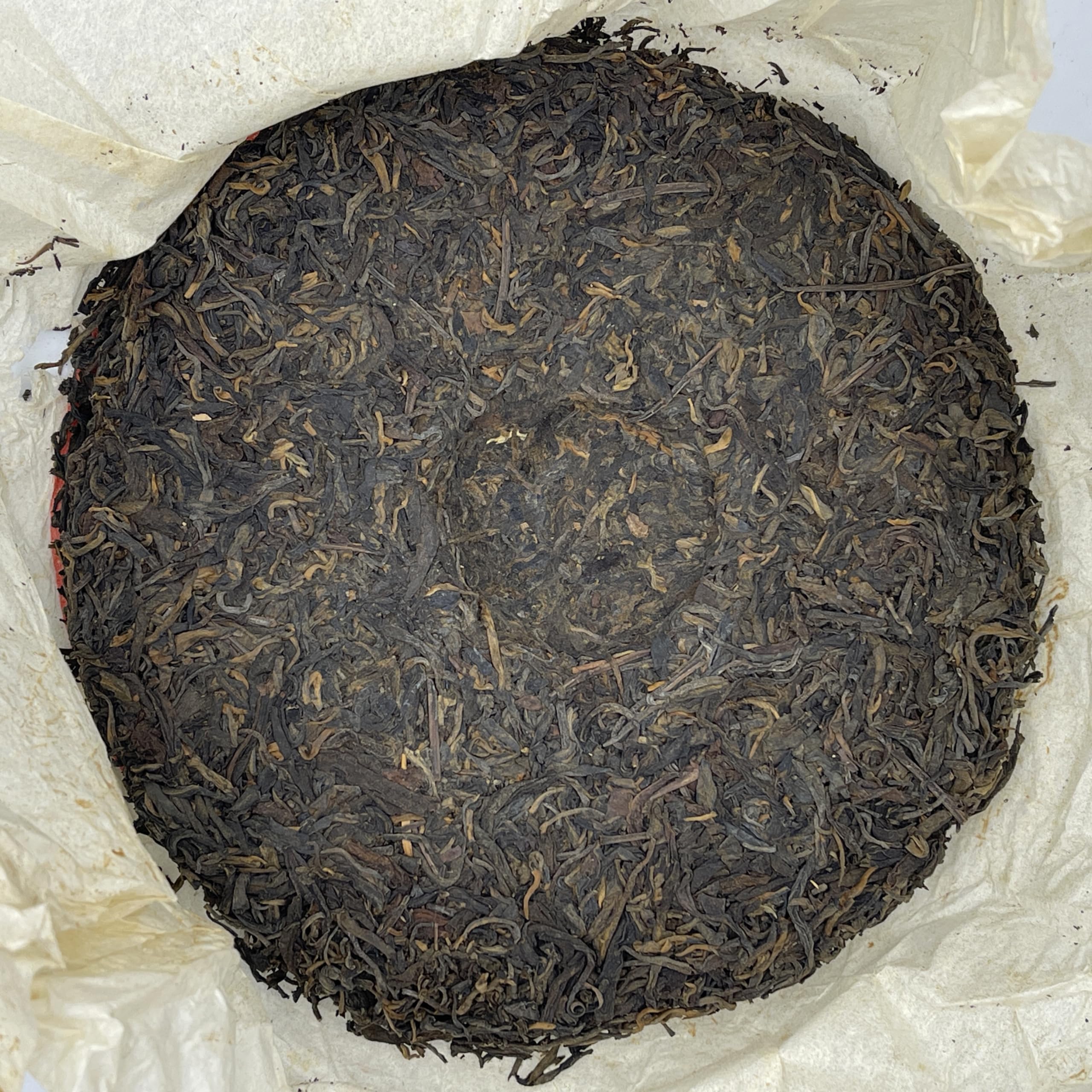 Premium 1998 Raw Pu-erh Tea - Red Seal Chinese Tea Cake (357g) | Aged Tea for Gifting, Collecting & Daily Brewing | Perfect for Tea Ceremonies & Relaxation