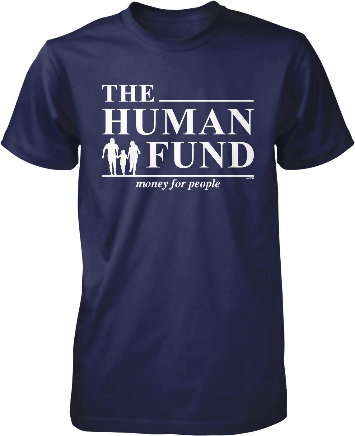 The Human Fund Money for People Men's T-Shirt | Funny Seinfeld TV Show Inspired Gift for Fans | Perfect for Casual Wear, Costume Parties & Pop Culture Events