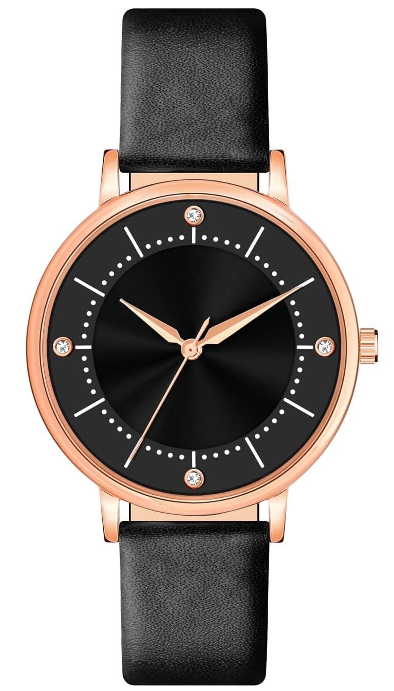 Stylish Ethnic Designer Leather Belt Analog Watches for Women & Girls - SR-795 AT-7951 (Pack of 2) | Perfect for Casual Wear, Office, and Special Occasions