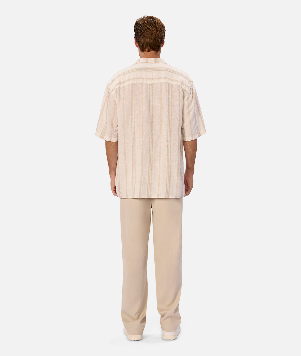 Cienega Short Sleeve Shirt for Men - Off White & Multi-Color Casual Button Down Shirt | Perfect for Summer Outfits, Beach Wear & Casual Office Attire
