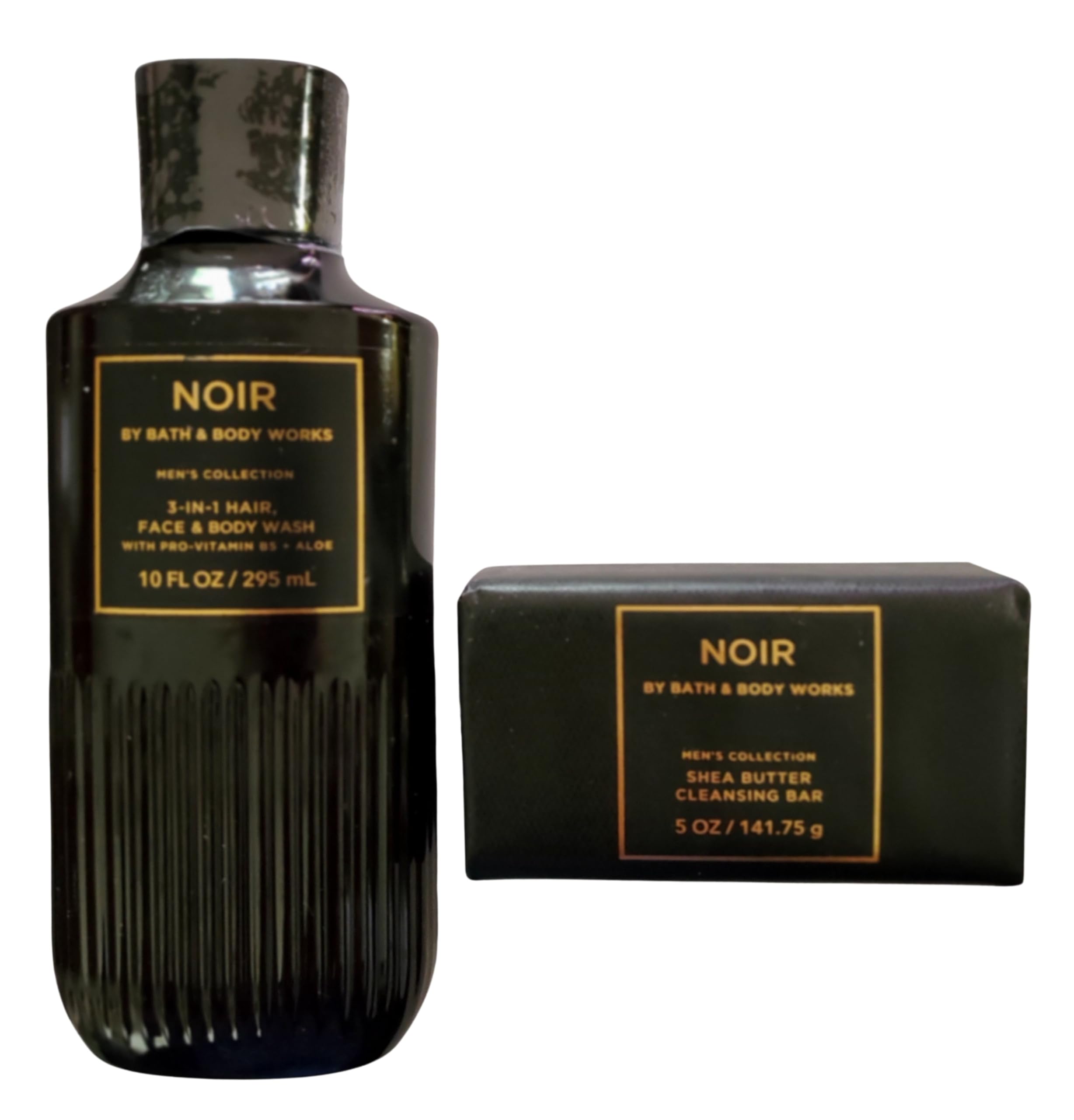Bath & Body Works Noir 3-in-1 Hair Face & Body Wash Bar Soap - Gentle Cleansing for Men & Women - Perfect for Shower, Gym & Travel