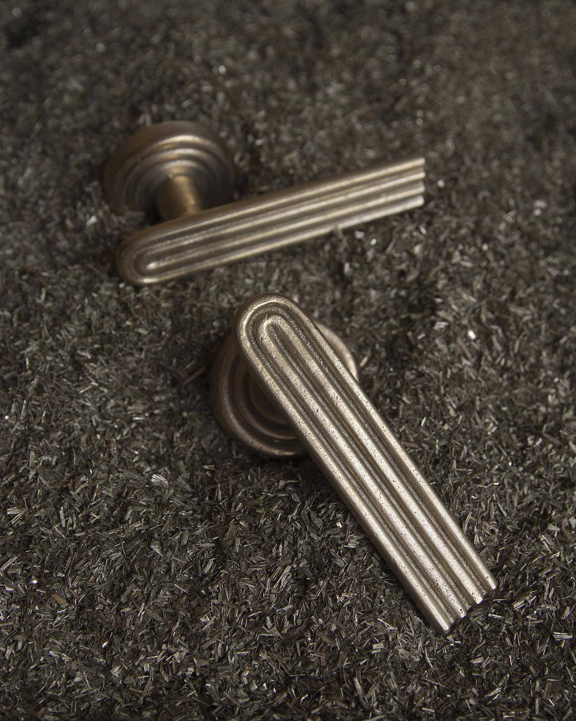 Premium Passage Door Handle Set No. 18 - Modern Interior Door Knob for Home & Office - Perfect for Bedrooms, Bathrooms, and Closets