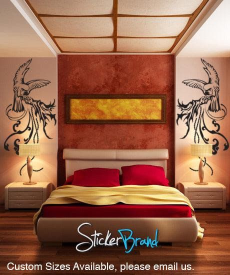 Vinyl Wall Decal Sticker - Bird Handler Set #GFoster121 | Removable Home Decor for Nursery, Living Room & Office