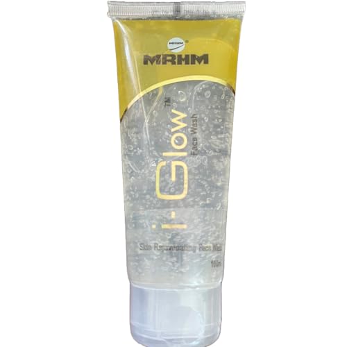 I Glow Skin Rejuvenating Face Wash - 100ml | Gentle Cleanser for Brightening & Anti-Aging | Perfect for Daily Skincare Routine & Travel