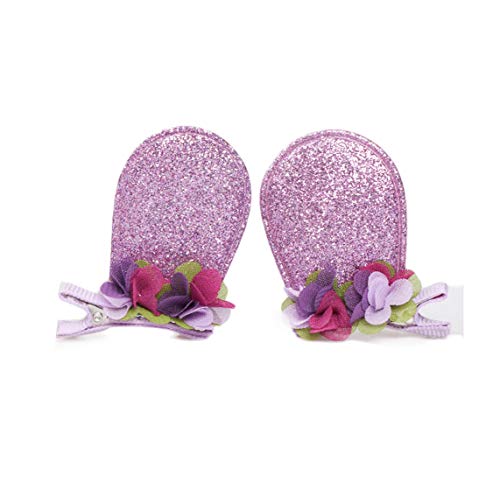 Hair Clip-Purple Ear