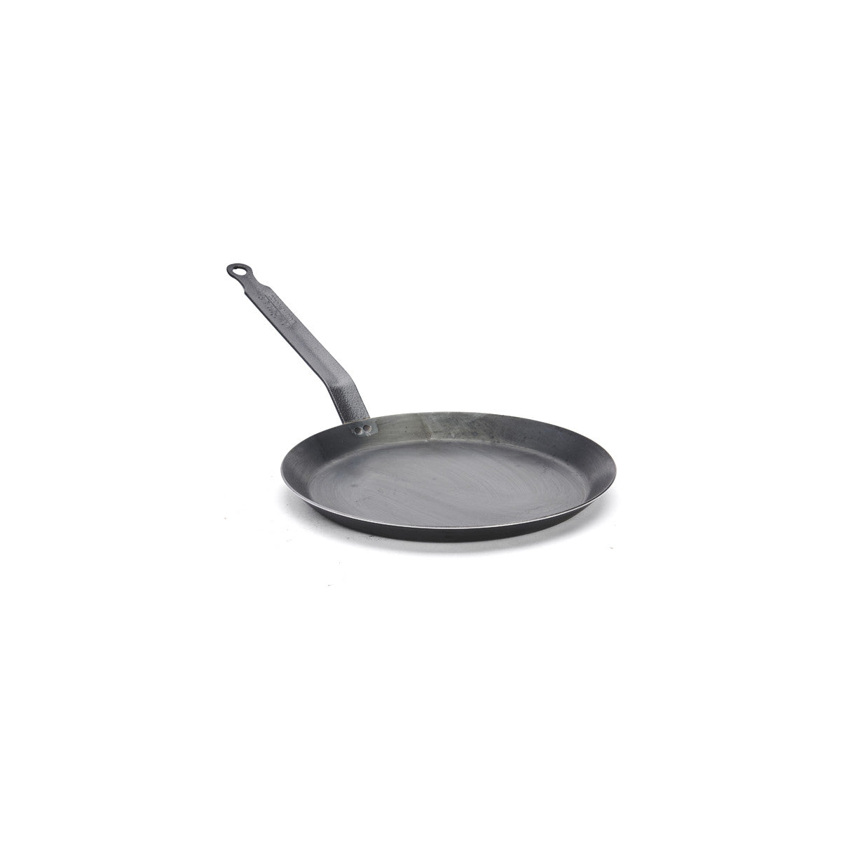 De Buyer Force Plus Blue 9.5 Inch Professional Crepe Pan - Nonstick Carbon Steel French Pancake Maker for Home & Restaurant Cooking
