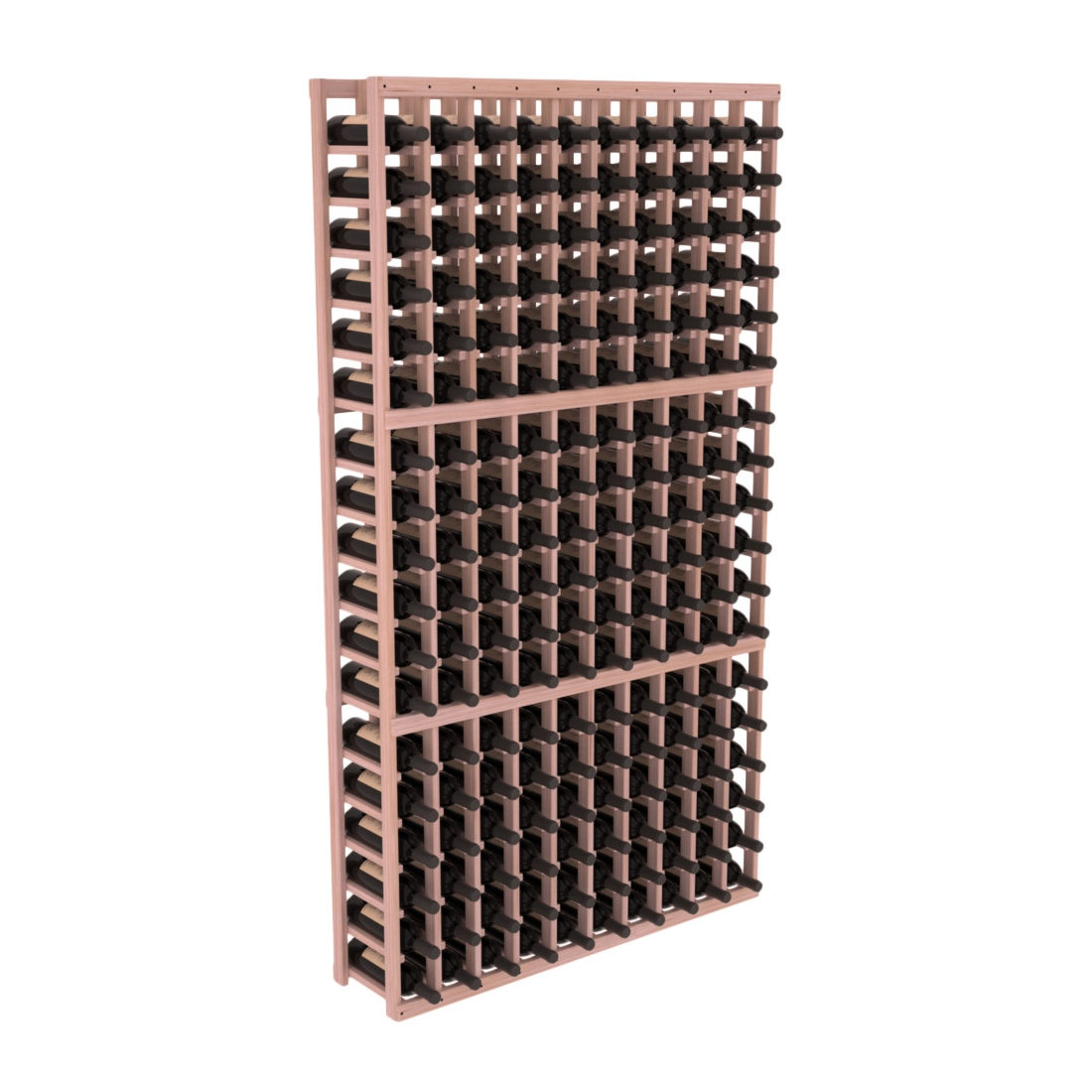 InstaCellar 10 Column Standard Wine Rack - Durable Metal Wine Storage Organizer for Home, Kitchen, or Cellar Use