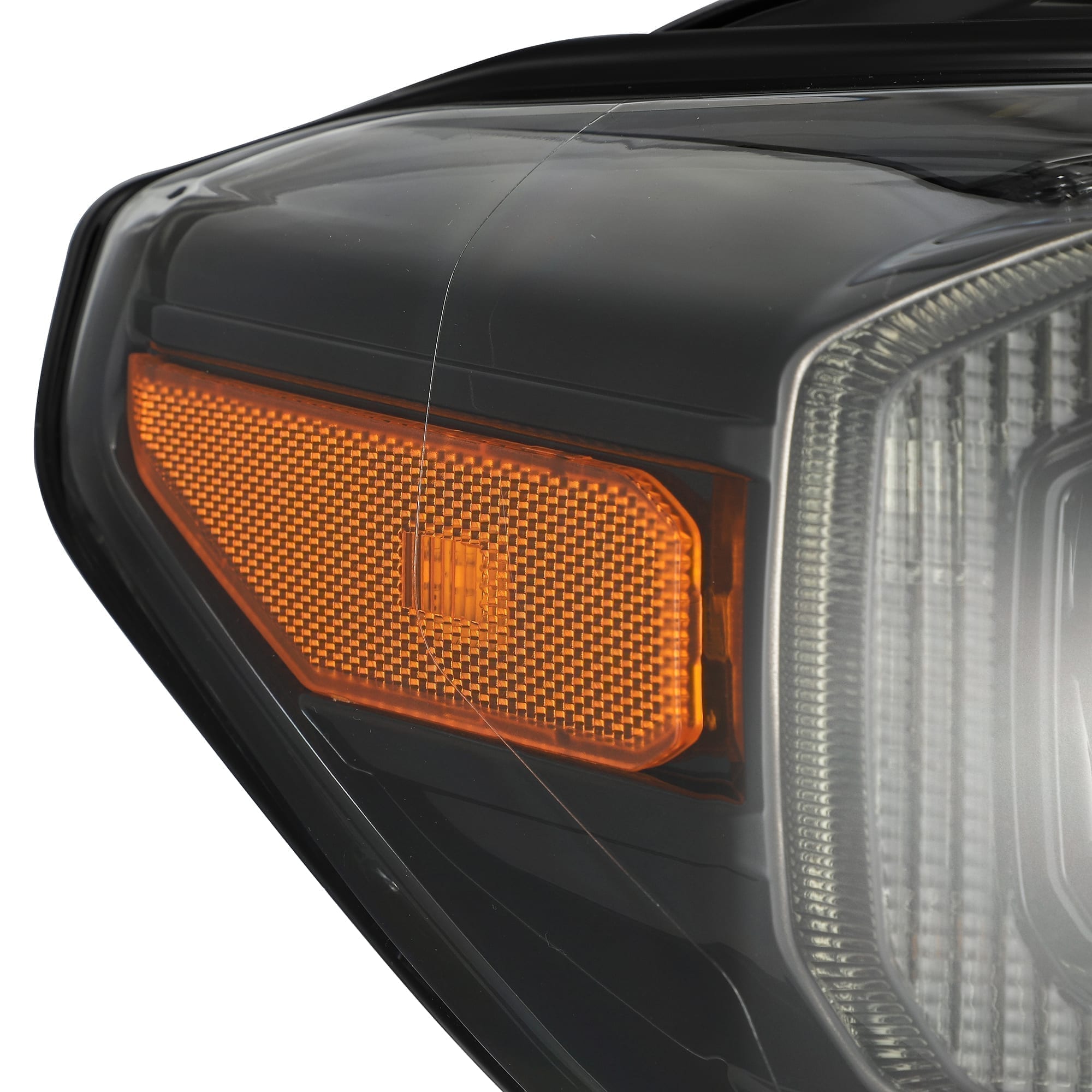 16 23 Toyota Tacoma NOVA Series LED Projector Headlights Alpha Black - High Performance LED Headlights for Off-Road & Night Driving - Upgrade Your Truck Lighting for Better Visibility & Style