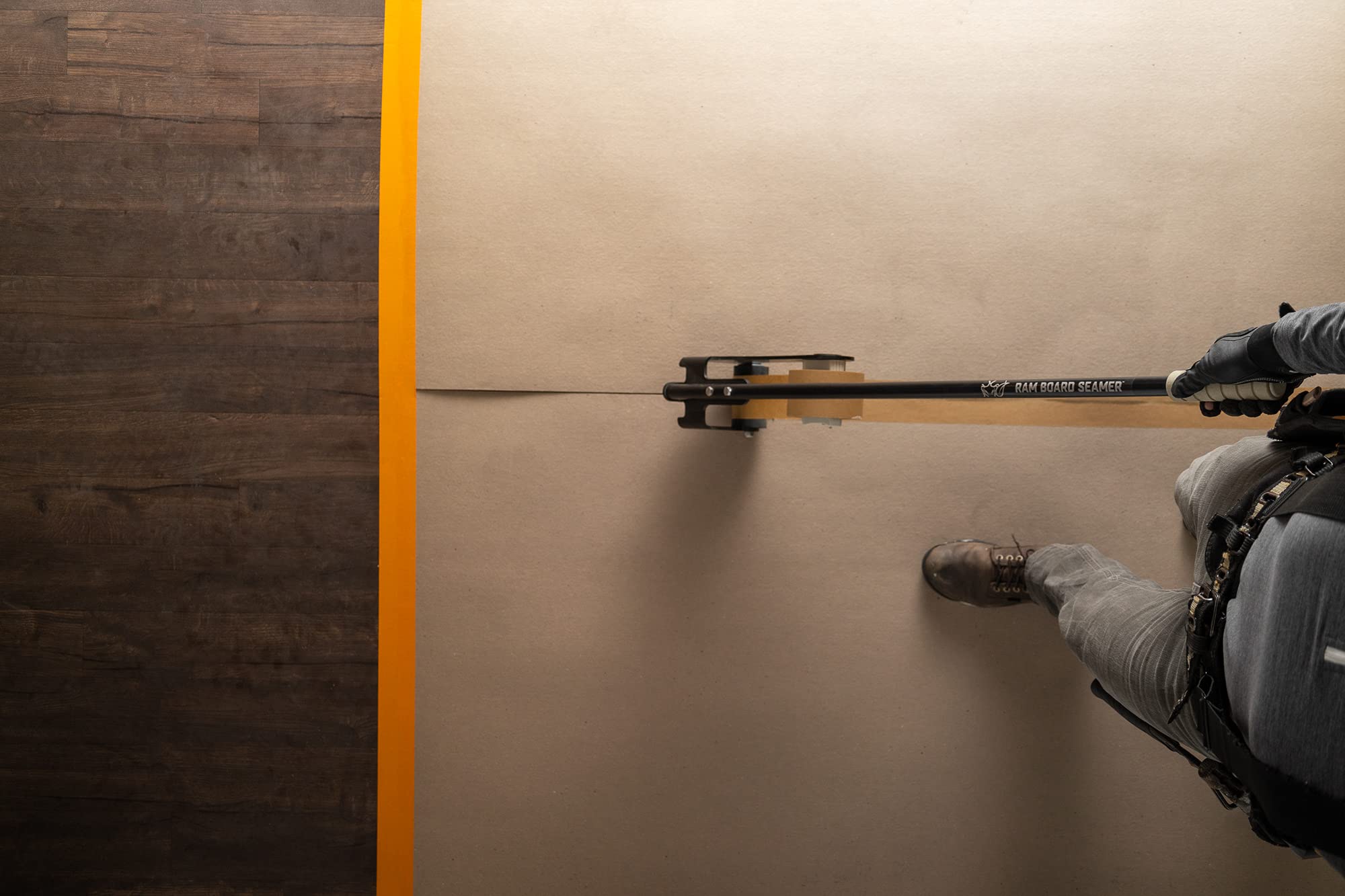 Ram Board Seamer - Heavy Duty Tape Applicator for Construction and DIY Projects