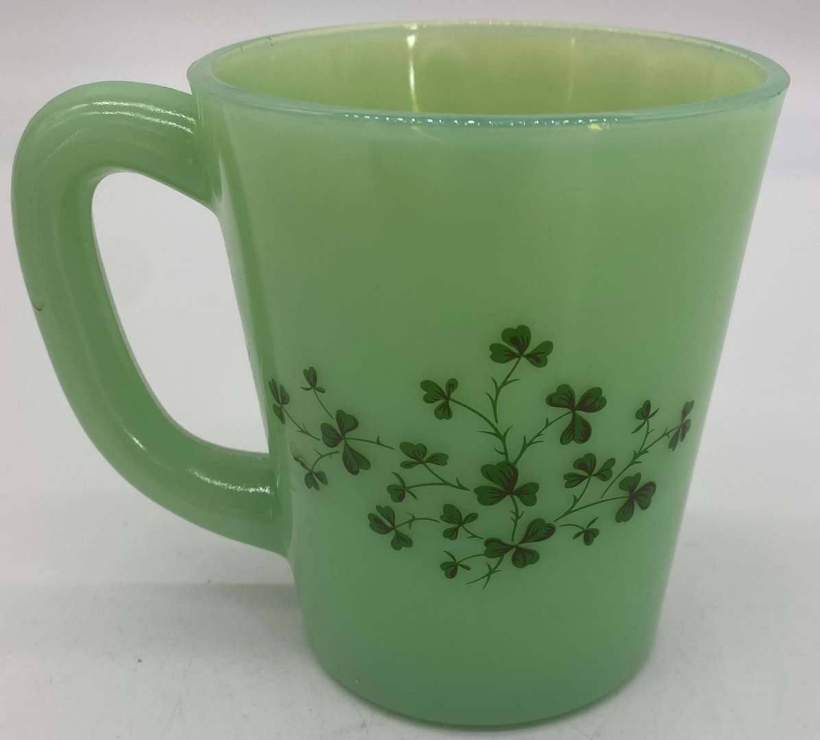 Jade Glass Coffee Mug - Handmade in USA by Mosser Glass - 4
