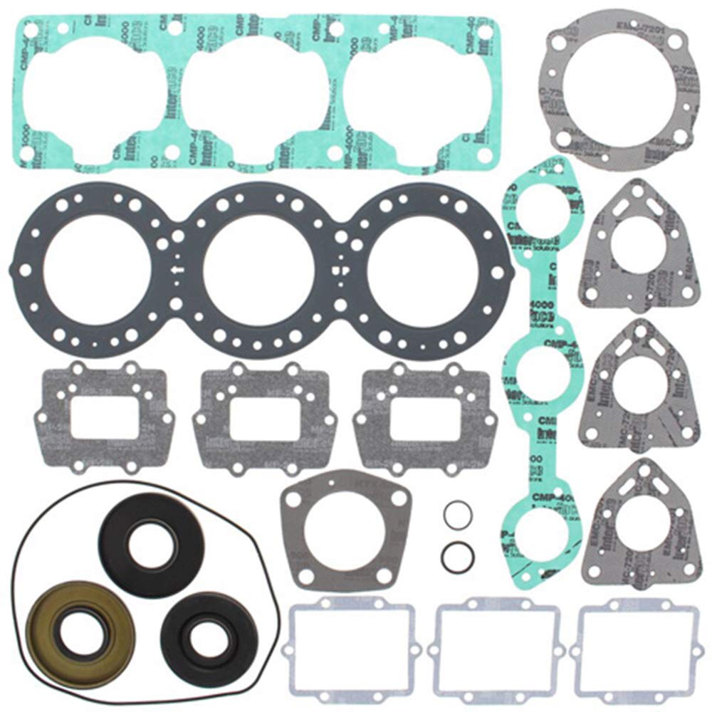 High-Quality Gasket Set with Oil Seals for Kawasaki Engines - Perfect for Motorcycle, ATV & Small Engine Repair & Maintenance