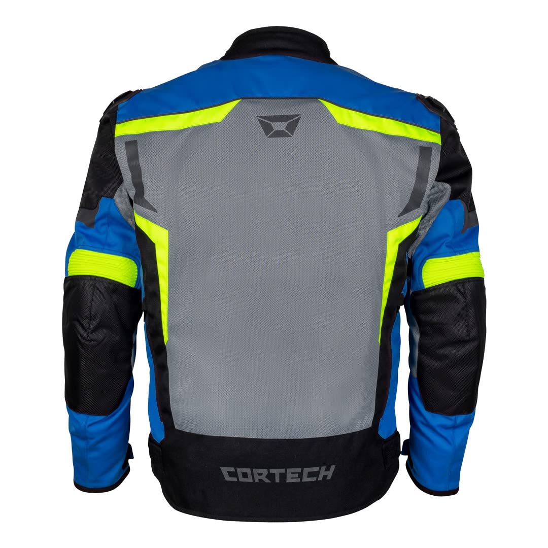 Cortech Men's Hyper-Flo Air Jacket - Lightweight Motorcycle Jacket for Summer Riding - Perfect for Commuting, Touring & Adventure Motorcycles