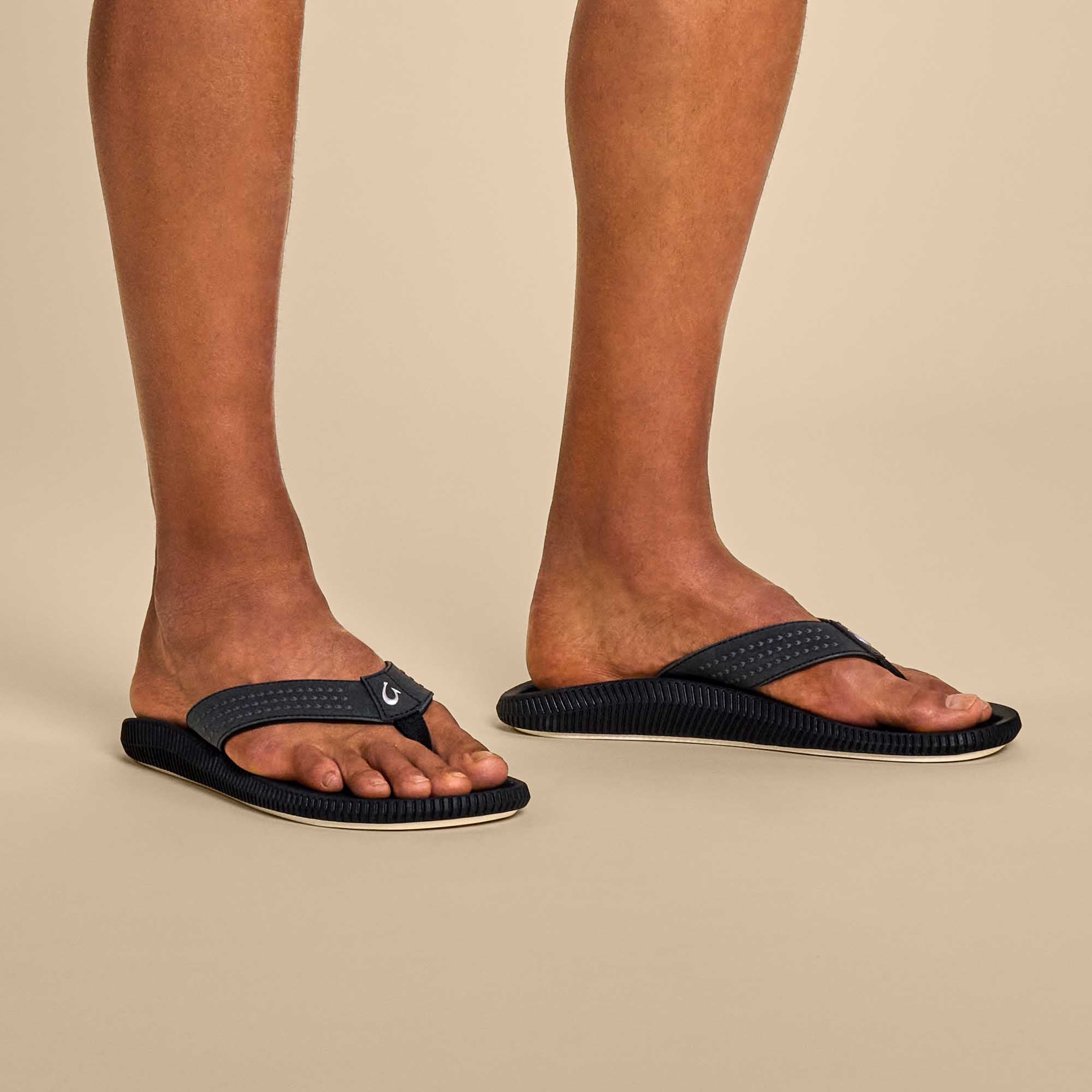 Ulele Men's Beach Sandals - Black | Comfortable Waterproof Sandals for Men | Perfect for Beach, Pool, and Summer Outdoor Activities