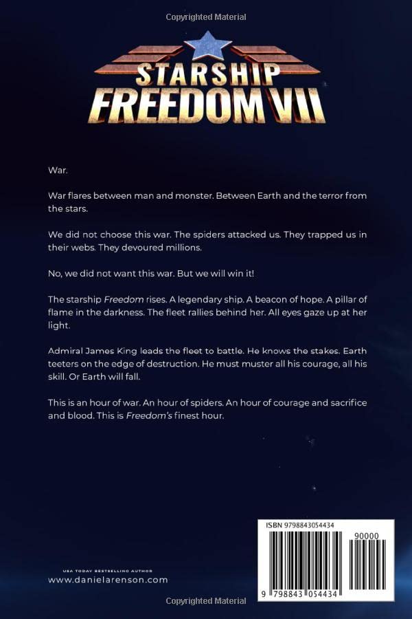 The Guns of Freedom (Starship Freedom) - Sci-Fi Adventure Novel for Space Battles & Galactic Warfare | Perfect for Sci-Fi Book Clubs & Military Fiction Fans