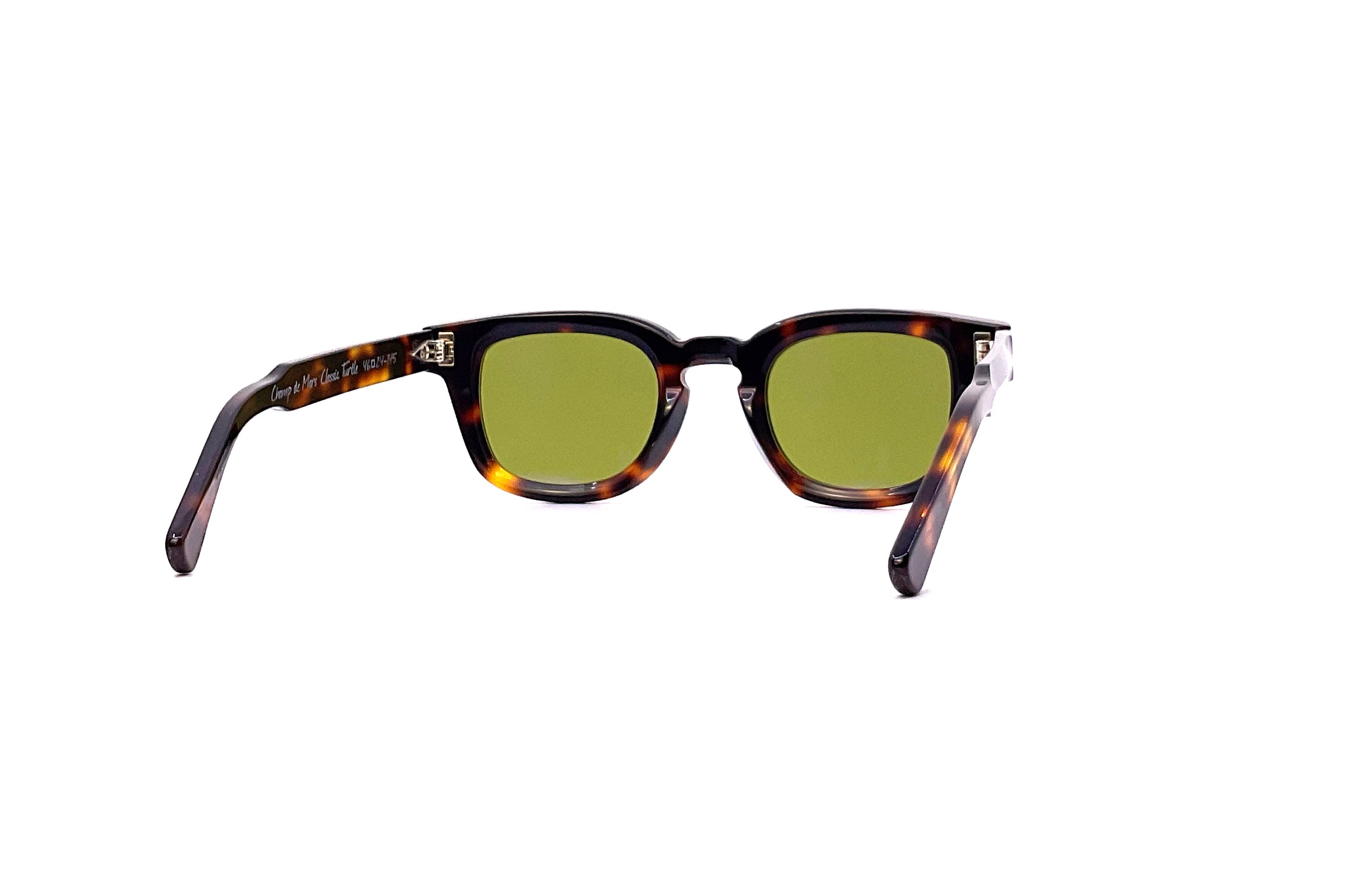 Ahlem Champ de Mars Sunglasses - Classic Tortoise Shell Frame - UV Protection & Polarized Lenses for Outdoor Activities, Driving, and Beach Vacations