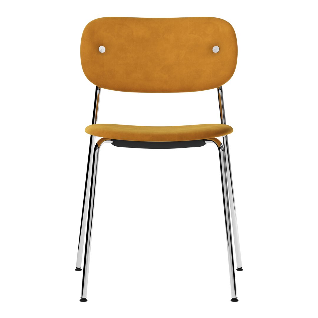 Co Dining Chair - Fully Upholstered Modern Dining Chair for Kitchen, Dining Room & Restaurant | Comfortable & Stylish Seating Solution