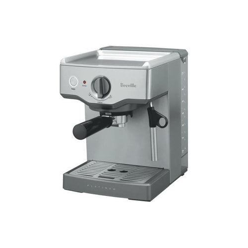 Breville BES250BSS Espresso Machine - Stainless Steel Coffee Maker for Home Baristas | Perfect for Espresso, Latte & Cappuccino | Compact Design for Kitchen Countertops