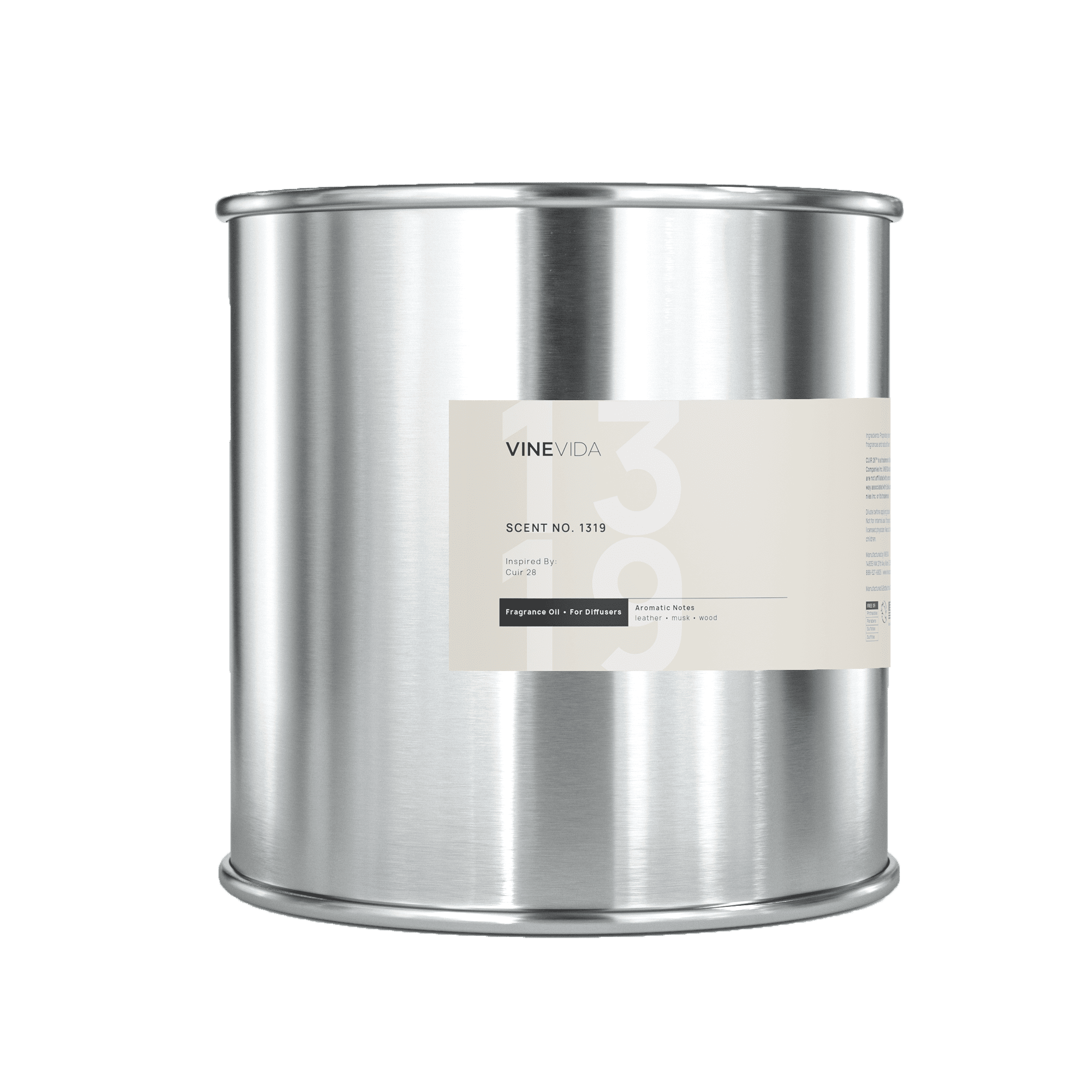 NO. 1319 Le Labo Cuir 28 Inspired Fragrance Oil for Cold Air Diffusers - Premium Scented Oil for Home, Office & Spa Aromatherapy