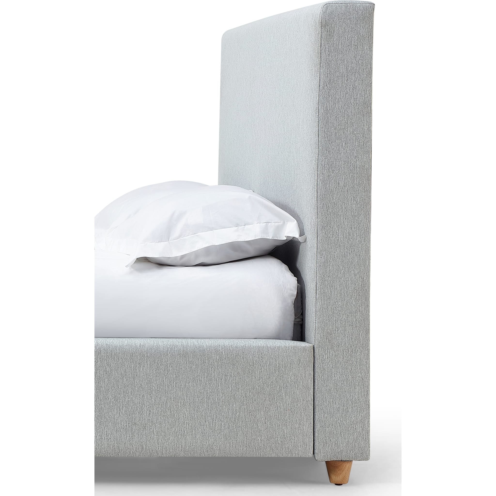 Olivia Linen Upholstered Headboard - Queen Size Bed Frame Headboard with Nailhead Trim, Modern Bedroom Decor (2026 Model) | Perfect for Master Bedroom, Guest Room & Apartment Decorating