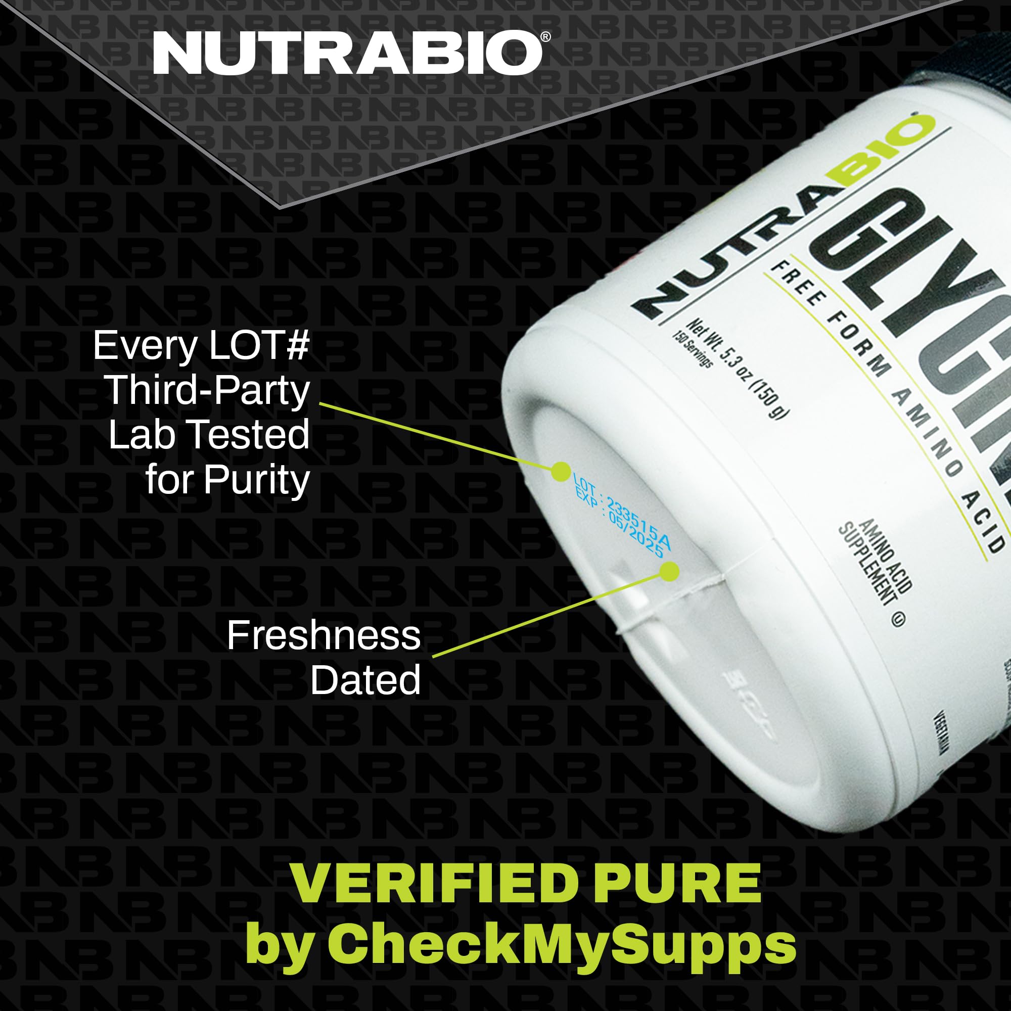 NutraBio 100% Pure L-Leucine Powder - Vegan Amino Acid Supplement for Muscle Recovery & Growth - Naturally Fermented, Non-GMO, Gluten Free (500g) - Ideal for Post-Workout & Athletic Performance Support