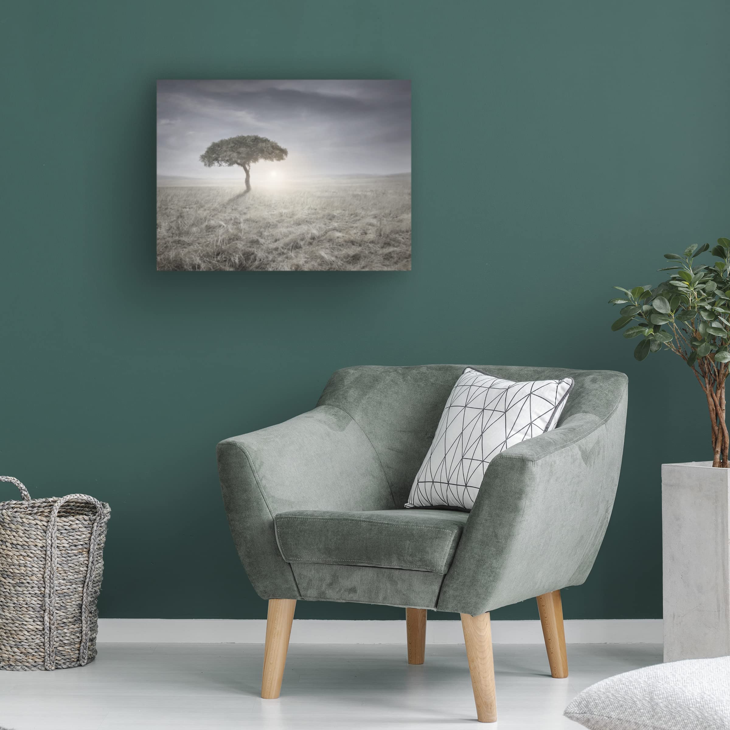 Ben Heine 'I Hear The Birds Sing' Canvas Wall Art Print - Modern Bird Painting for Living Room, Bedroom & Office Decor | Trademark Fine Art Collection