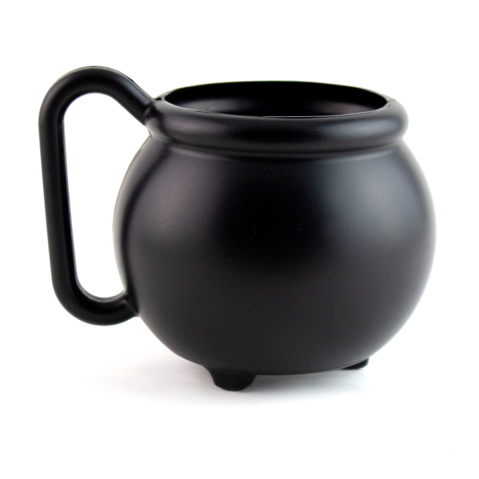 12oz Black Cauldron Mug With Handle - Perfect for Halloween, Witch-Themed Parties & Gothic Home Decor