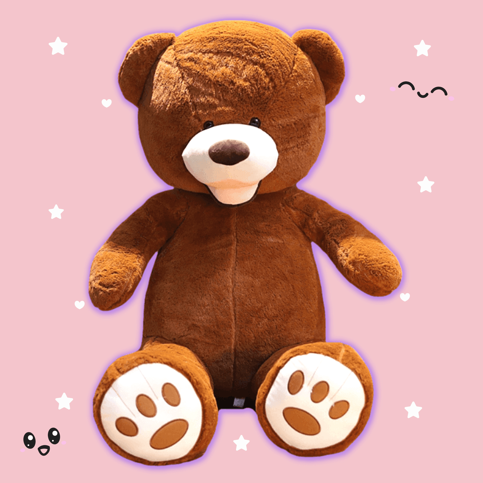 Giant 11ft Teddy Bear - World's Largest Stuffed Animal Plush Toy for Home Decor, Nursery, Photo Props & Gifts