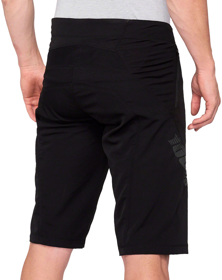 **100% Cotton Airmatic Shorts for Men - Black, Size 34 | Comfortable & Breathable Casual Wear for Summer, Gym, and Outdoor Activities**