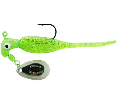Blakemore Road Runner Slab Runners Fishing Lures with Baby Shad - Perfect for Bass Fishing in Lakes and Rivers