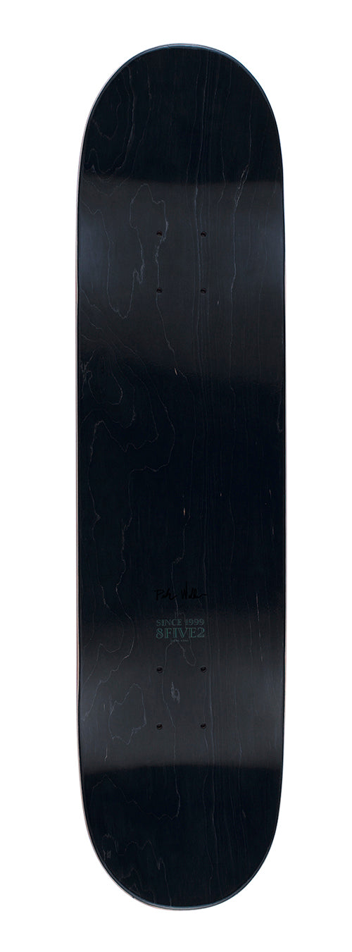 8FIVE2 x Patrik Wallner Paper Trails HKD10 7.75 Skateboard Deck - Premium Skateboard for Street & Park Riding - Perfect for Skaters & Collectors