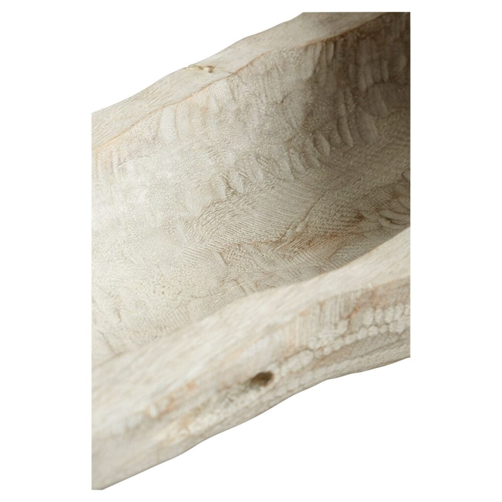 Cyan Design 11335 Navarro Tray - Whitewashed Small Decorative Serving Tray for Home Decor, Dining, and Entertaining
