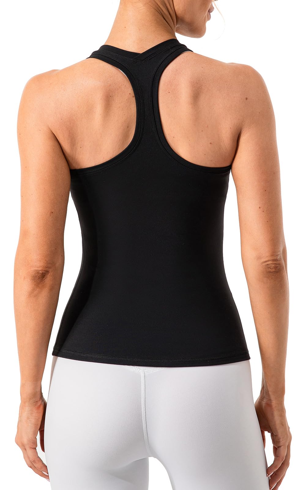 Lavento Women's Racerback Workout Tank Top - Breathable Yoga Shirt for Gym, Running & Fitness - Sleeveless Activewear for Women - Perfect for Yoga, Pilates & Summer Sports