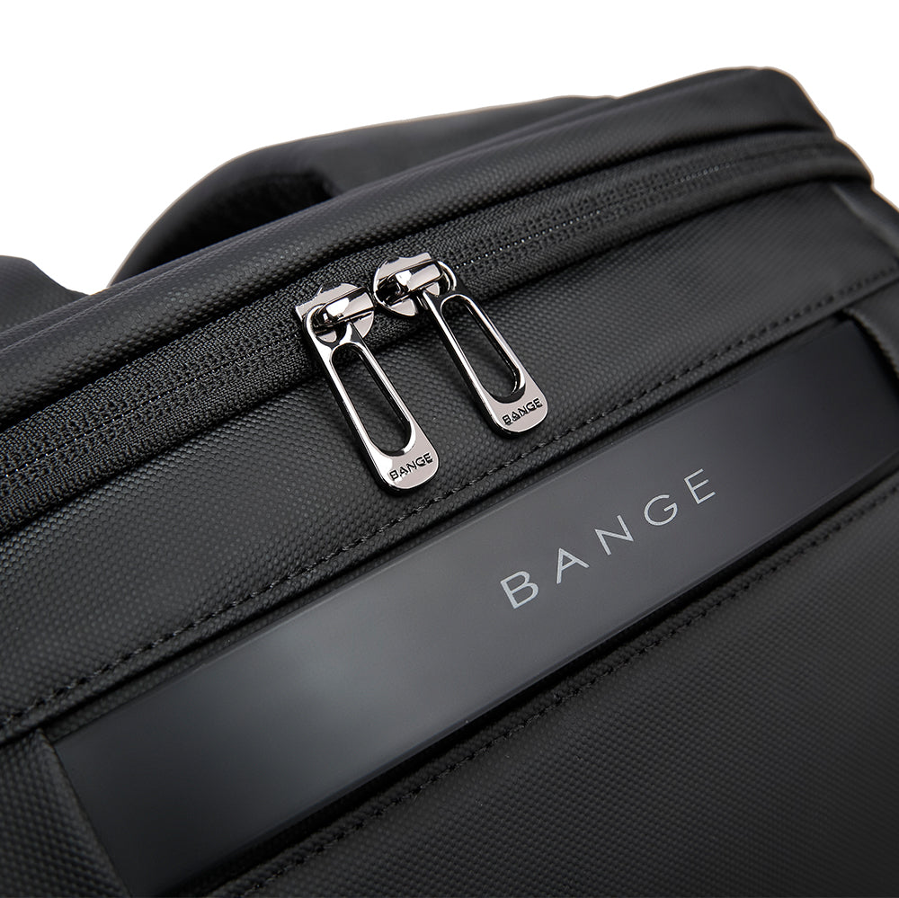 BANGE Anti Theft Business Laptop Backpack for Men & Women - Waterproof Travel Backpack with USB Charging Port - Perfect for Office, Commuting, and College Students