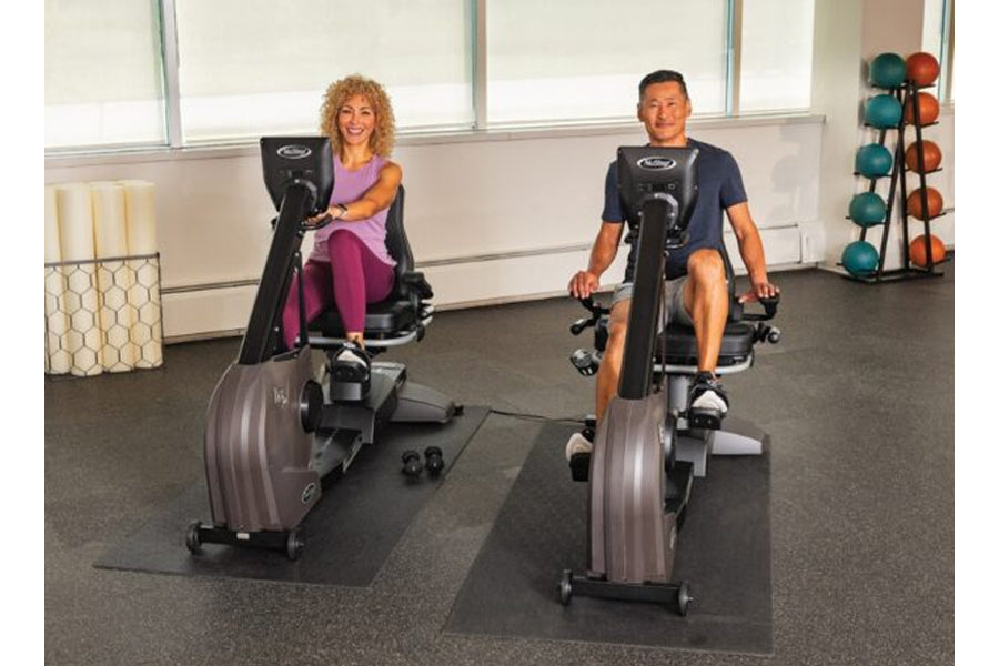 NuStep RB8MAX Recumbent Exercise Bike - Low Impact Workout for Home Gym, Seniors & Physical Therapy - Perfect for Cardio Training & Rehabilitation