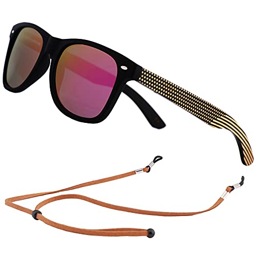 Wooden Sides, Pink Lens