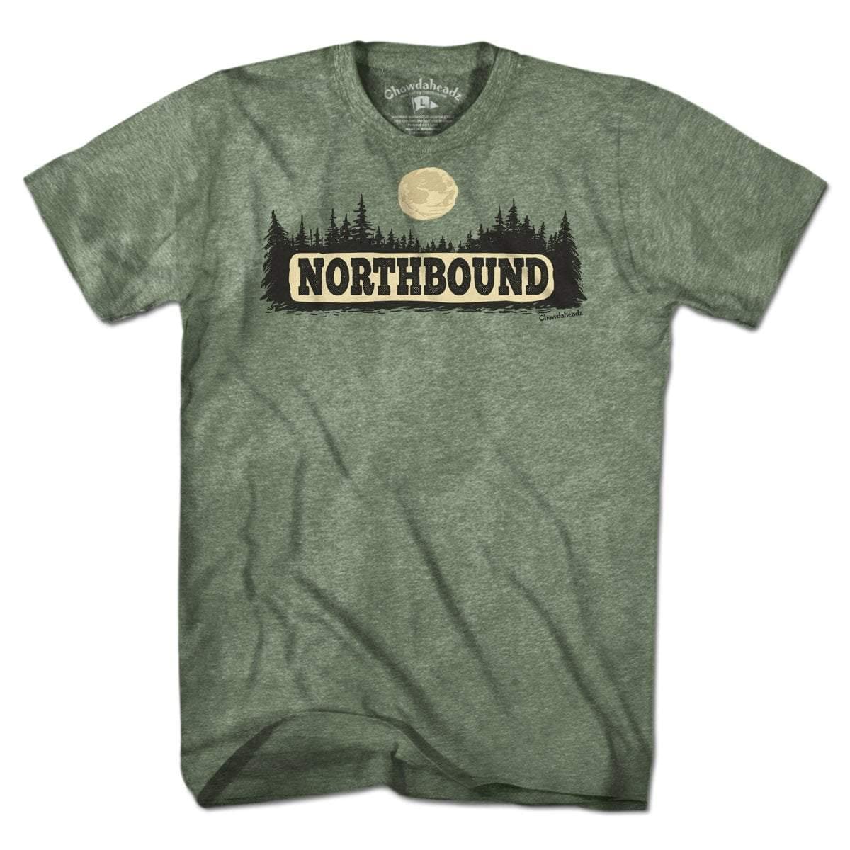 Northbound Vintage Unisex T-Shirt - Soft Cotton Blend Tee for Men & Women | Perfect for Road Trips, Camping & Outdoor Adventures