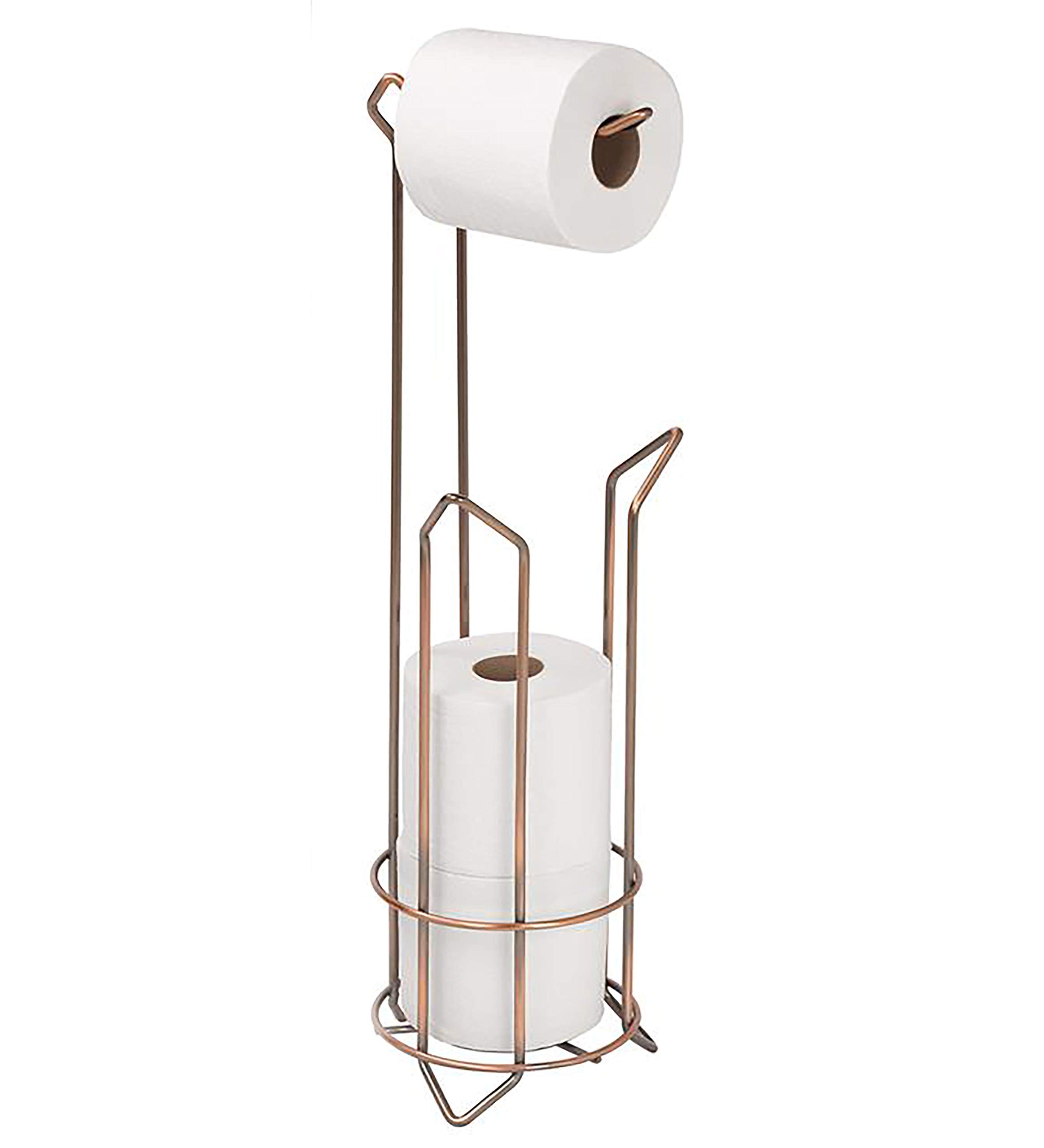 Bath Bliss 4-Roll Toilet Paper Holder & Dispenser - Rust-Resistant Oil Rubbed Bronze Bathroom Storage (4771-ORB) - Perfect for Modern Bathrooms, Powder Rooms & Guest Suites