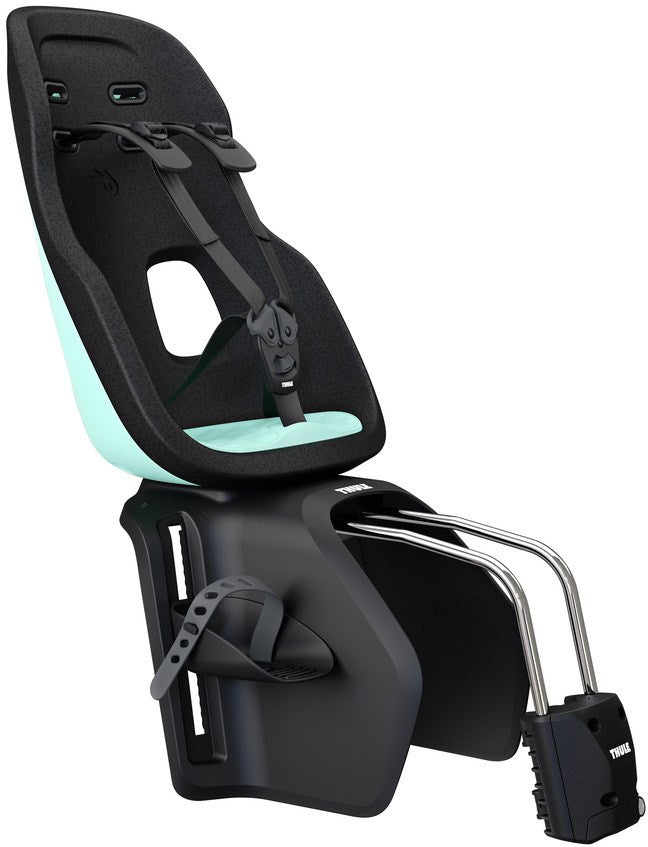 Thule Yepp Maxi 2 Frame Mount Child Bike Seat - Safe & Comfortable Kids Bicycle Carrier for Cycling Adventures with Toddlers