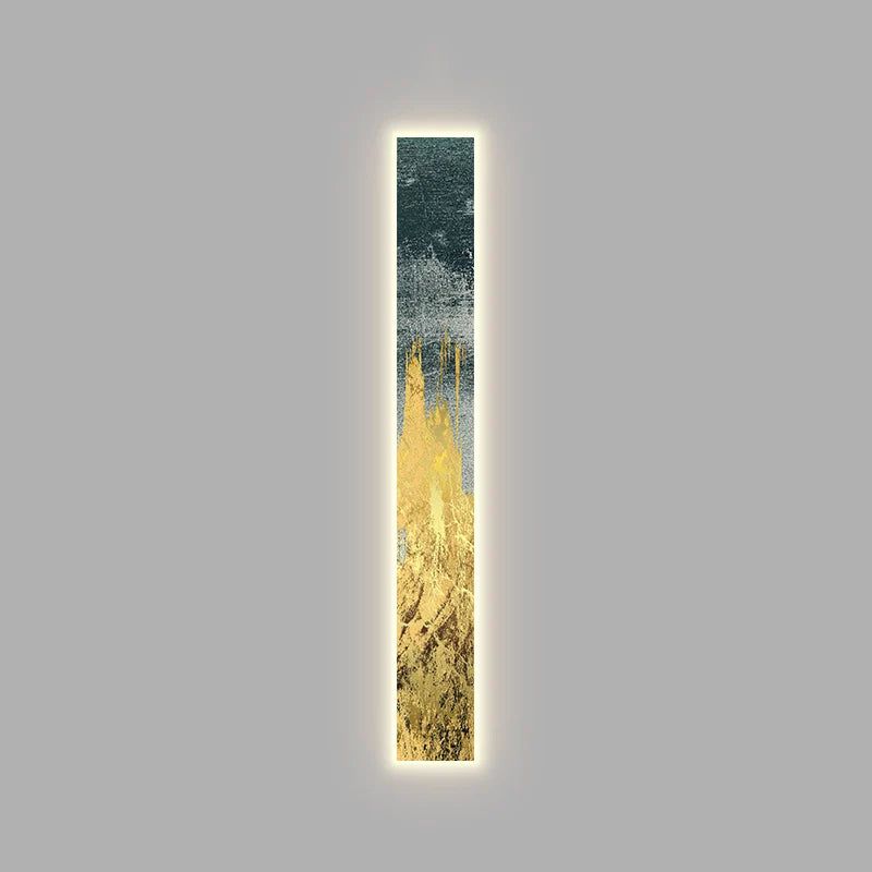Abstract LED Panel Wall Lamp - Modern Indoor Lighting Fixture for Living Room, Bedroom & Office Decor